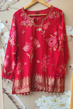 Premium crepe jacquard lehenga suit set