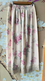 Premium tissue super gorgeous lace detailing plazzo set