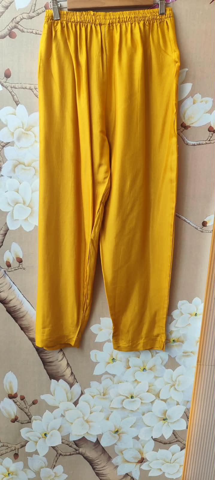 Pretty Russian silk Kalamkari true to size suit set
