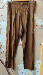 Pretty mulchanderi real mirror suit set in brown