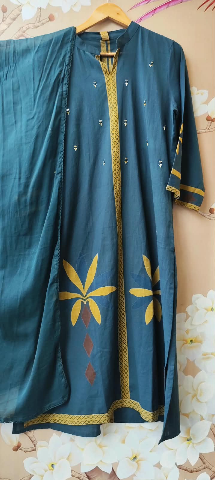 Pretty cotton full suit set