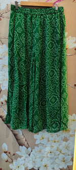 Pretty georgette in green Co ord