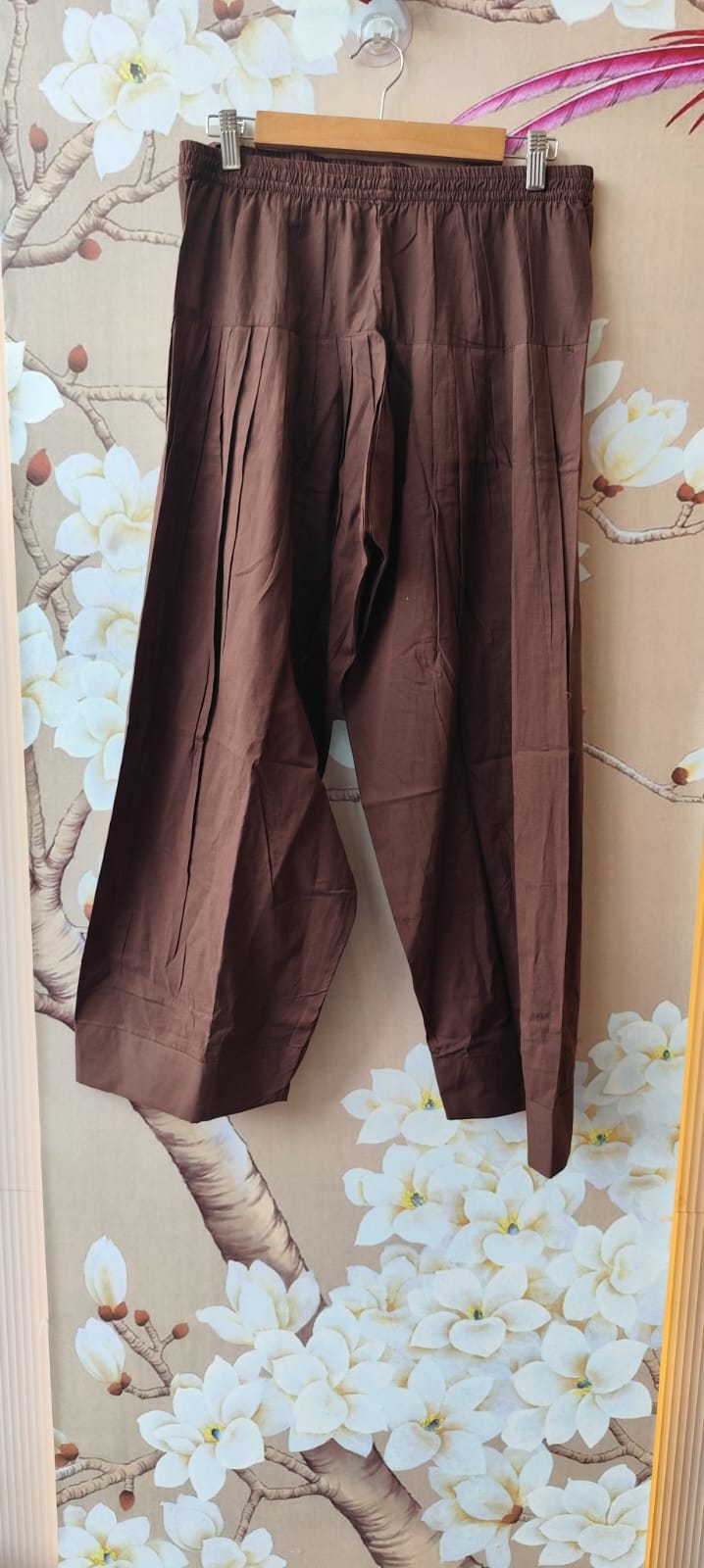 Pure cotton brown farshi salwar suit set
