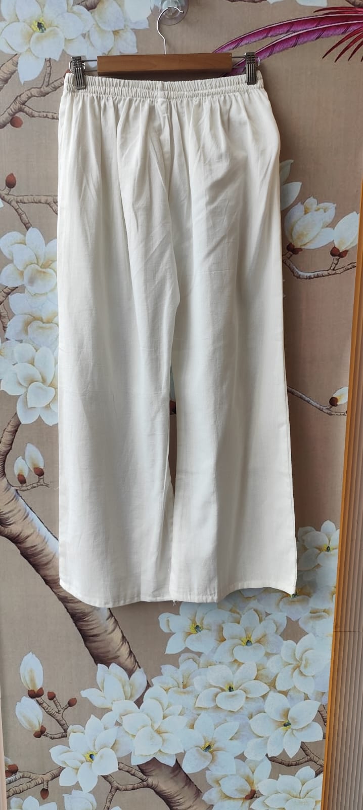 Super pretty indigo blue and white cotton suit set
