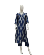 Pure muslin silk kurta pant