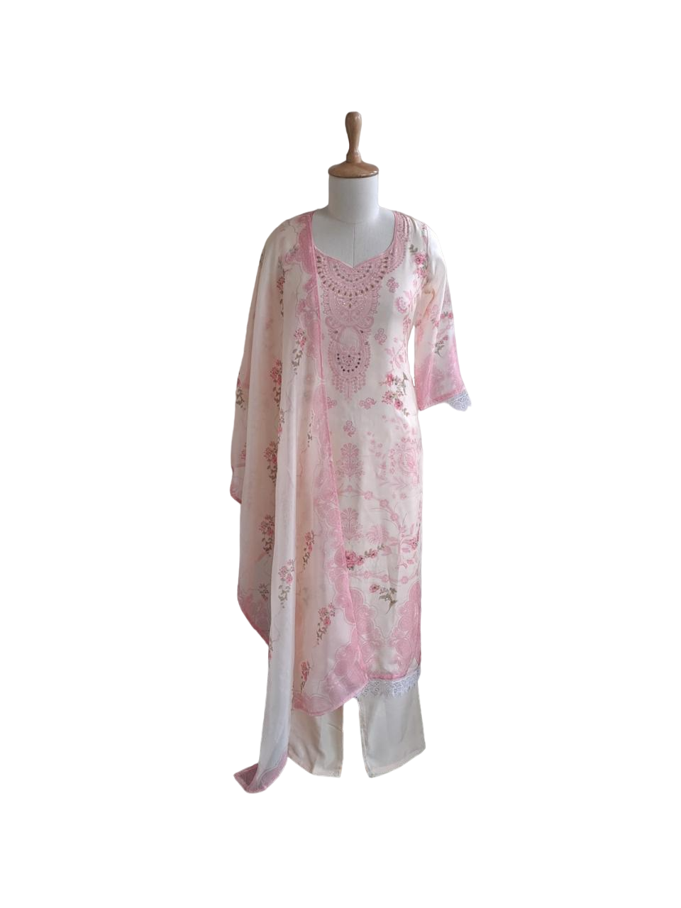 Wow!! Most stunning Organza suit set comes with lining