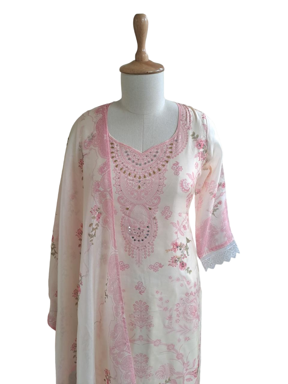 Wow!! Most stunning Organza suit set comes with lining