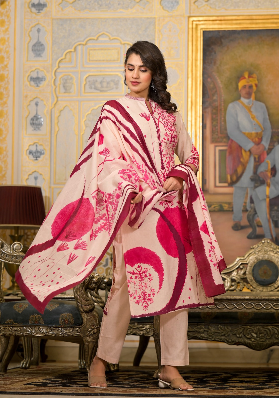 Wow! Premium cotton digital printed suit set