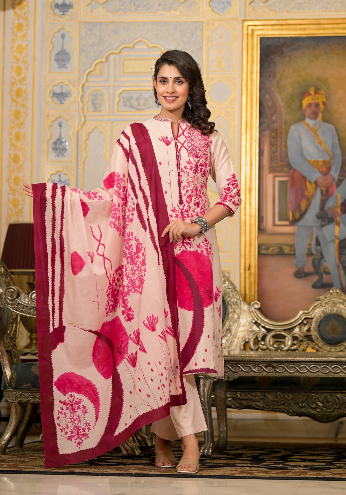 Wow! Premium cotton digital printed suit set