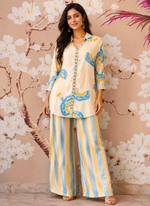 Super soft Mul silk digital print co ord