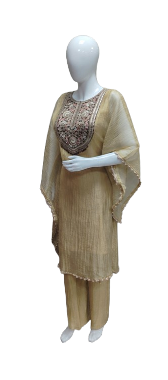 Super smart crush tissue kaftan set