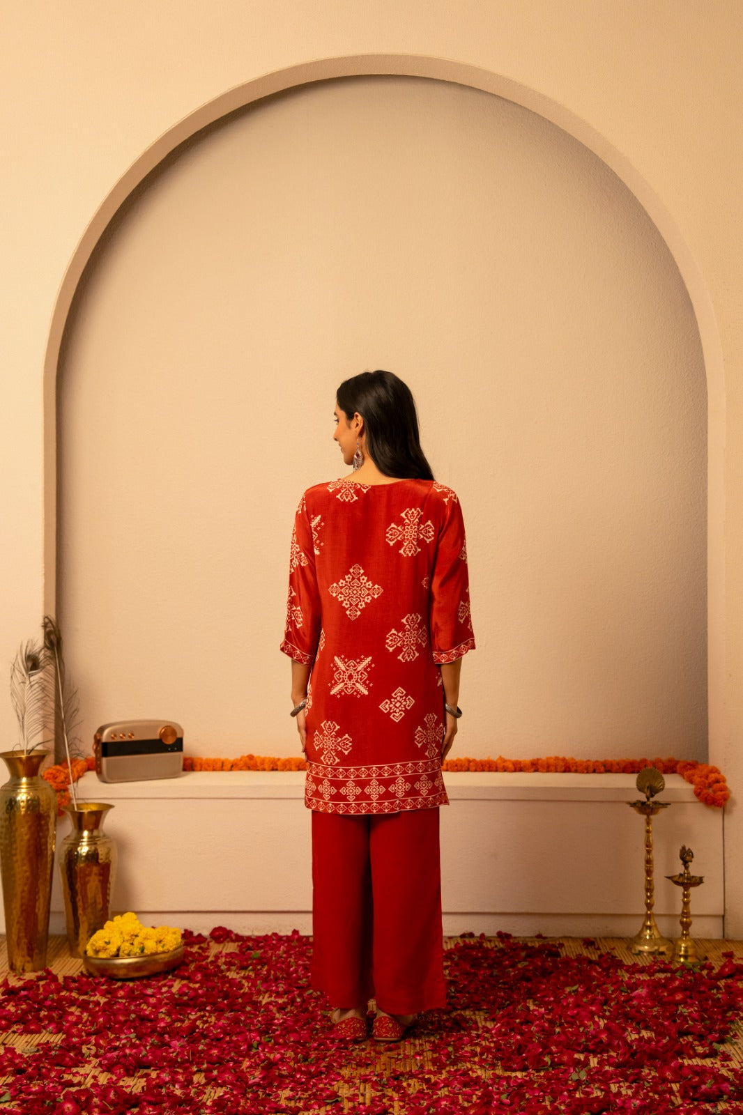 Pure crepe co ord set