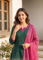 Pretty Mul chanderi farshi salwar paired with Kota doria dupatta !! Restock Dispatch next week