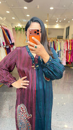 Pure crepe digital printed co ord set