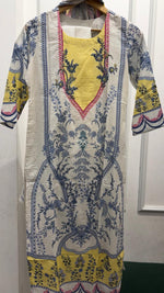 Pure cotton hand work &nbsp;full suit with linning&nbsp;