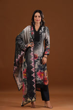Pure muslin silk with beautiful lace detailing and Swarovski embedded