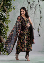 Pure cotton sleeveless suit set with stylish pants