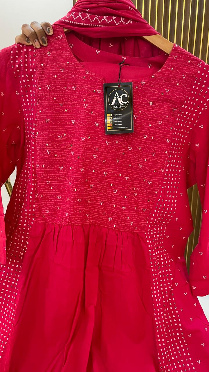 Pretty pure cotton suit set