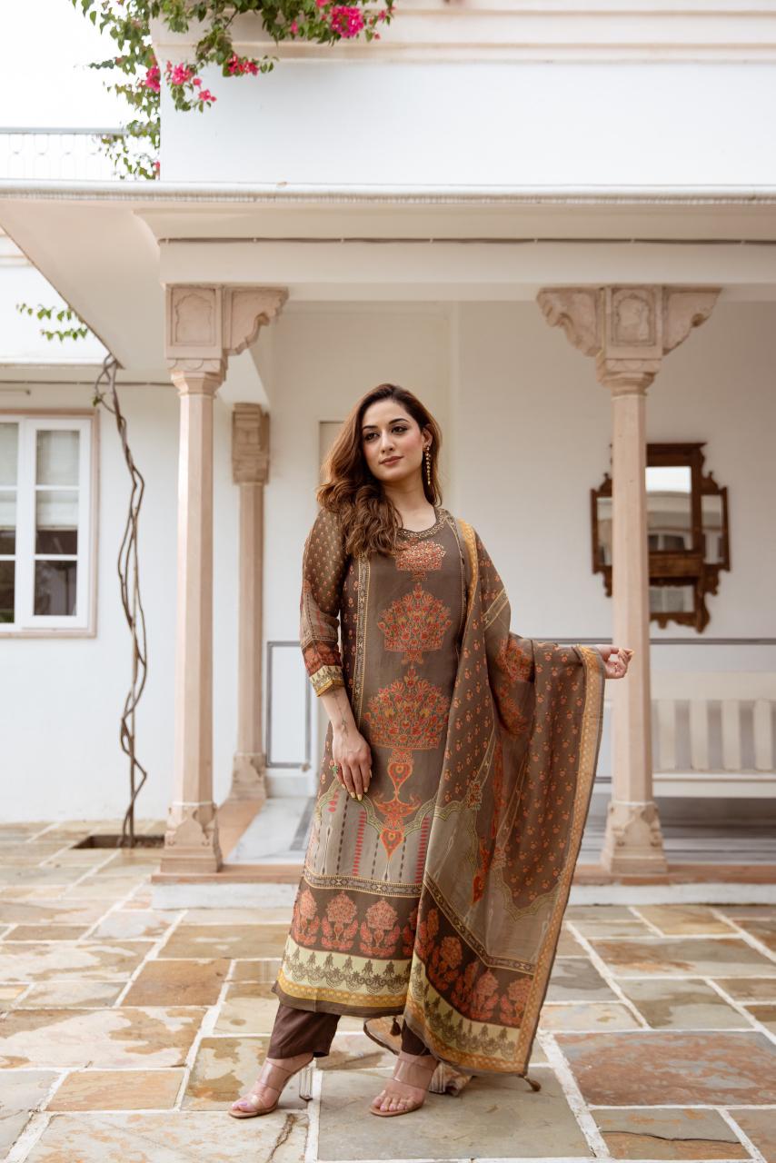 Shimmer tissue lining suit set
