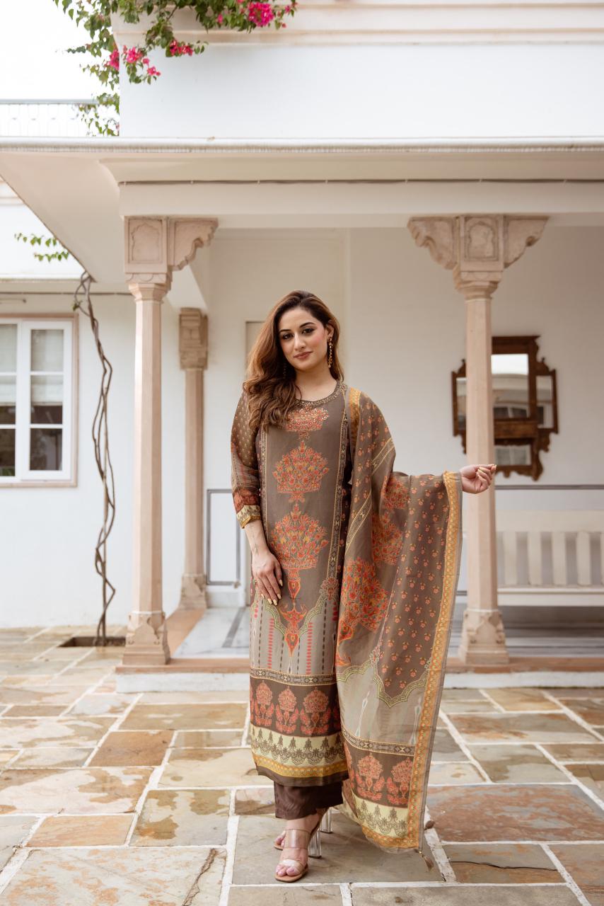 Shimmer tissue lining suit set
