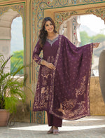 Premium dola silk digital printed suit set