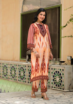 Wow crepe Ikkat Co ord set