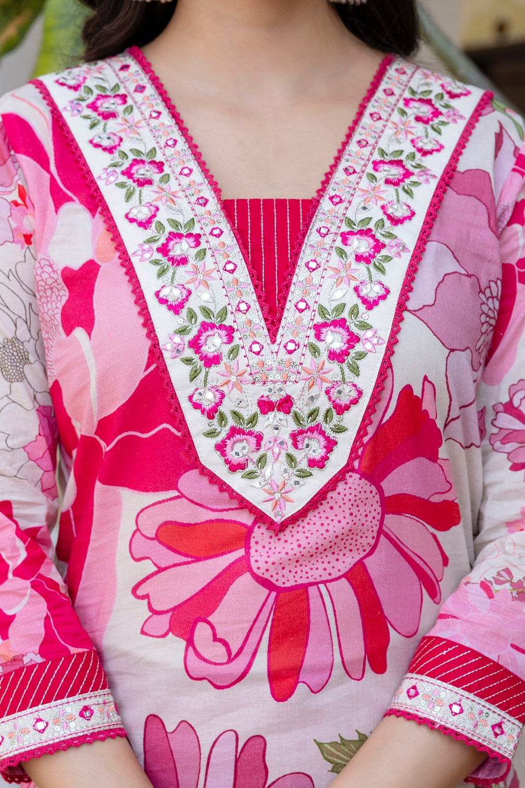 Pretty cotton full suit