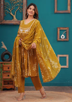 Pretty cotton designer suit set