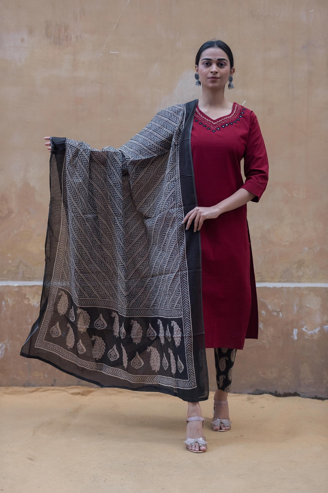 Pretty cotton suit set