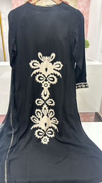 Rayon slub digital printed suit