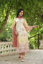 Premium digital printed shifli hand work