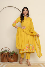 Pretty premium embroidered suit set