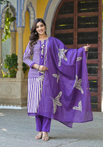 Pretty cotton suit set