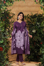 Pure cotton digital printed suit