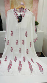 Pure chinon lining suit set