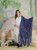 Pure crepe lining full suit set