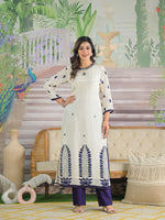 Pure crepe lining full suit set