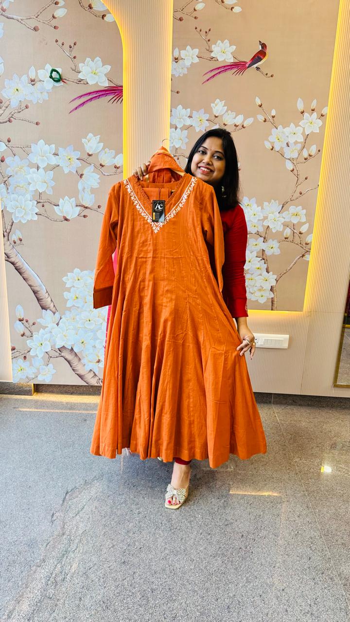 Pure Mul cotton pittan work lining suit set