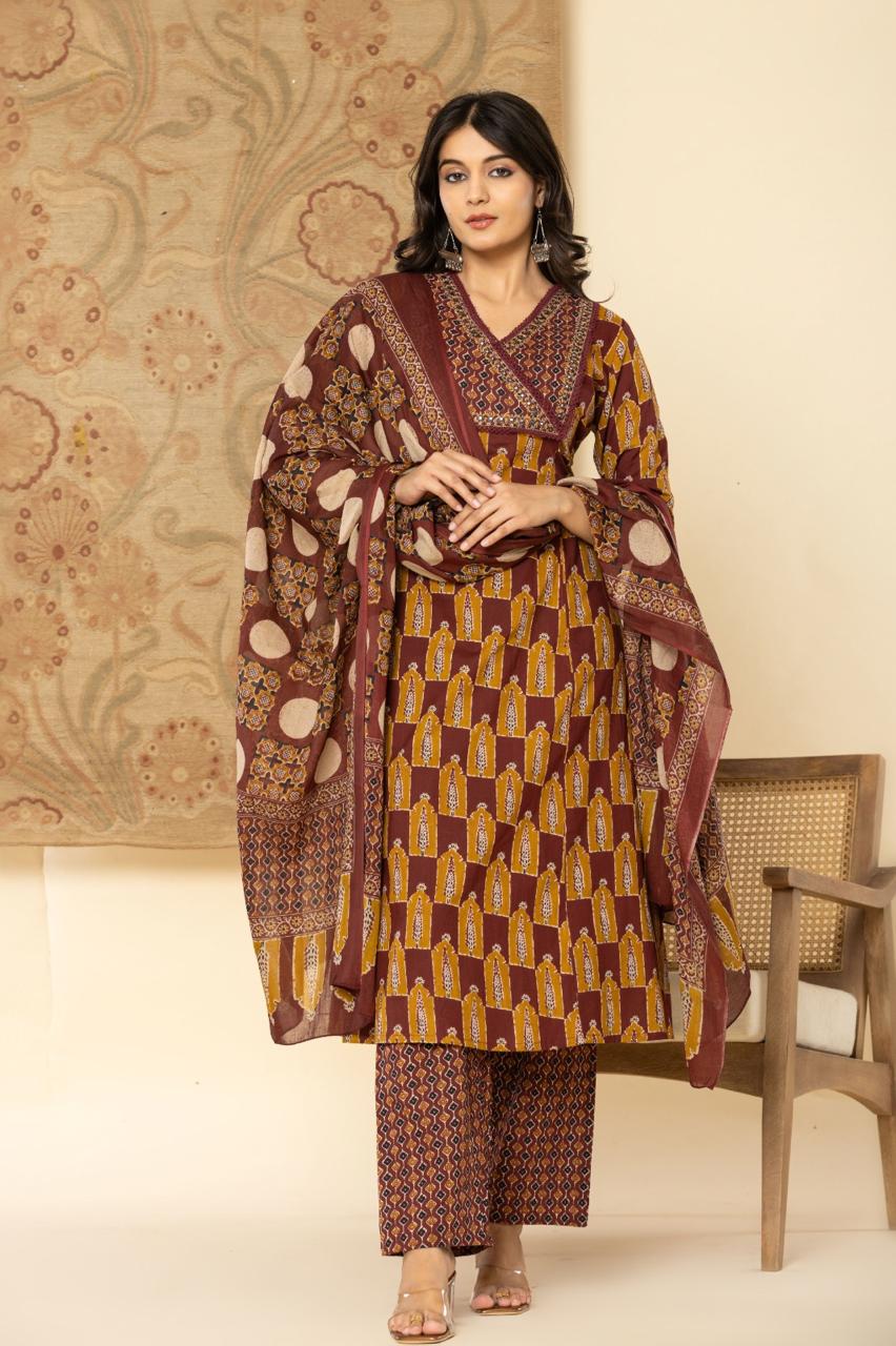 Pure cotton full suit set