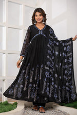 Pure Mul cotton Anarkali gown