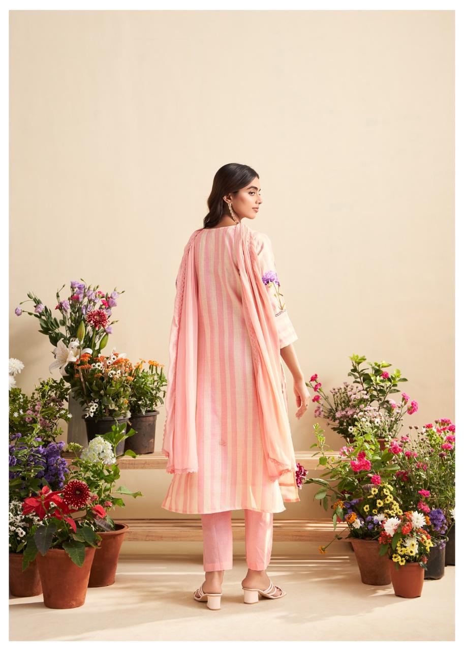 Pretty linen cotton suit set