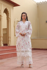 Premium lace detailing Pakistani full suit set