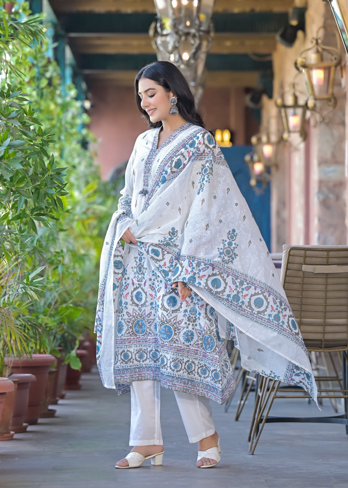 Pure cotton with seperate inner digitally printed