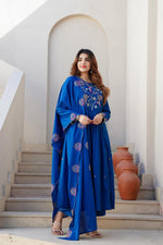 Restock !! Wow embroidered mul cotton Anarkali suit set ! Next week !!