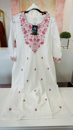 Pretty chikankari lining full suit