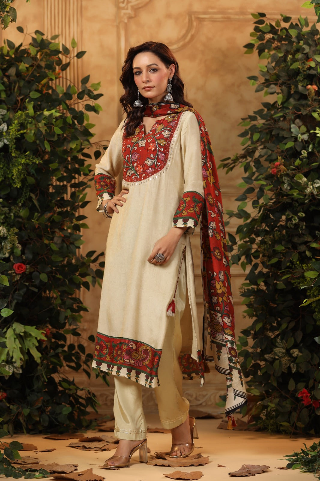Pure Mul silk premium suit set