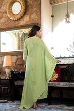 Pretty Mul cotton lining embroidered full suit set