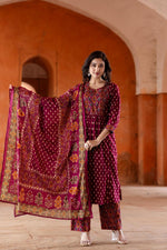 Pure cotton elegant suit set ( actual colour refer in video )