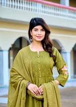 Restocked on high demand !Pure cotton embroidered suit set