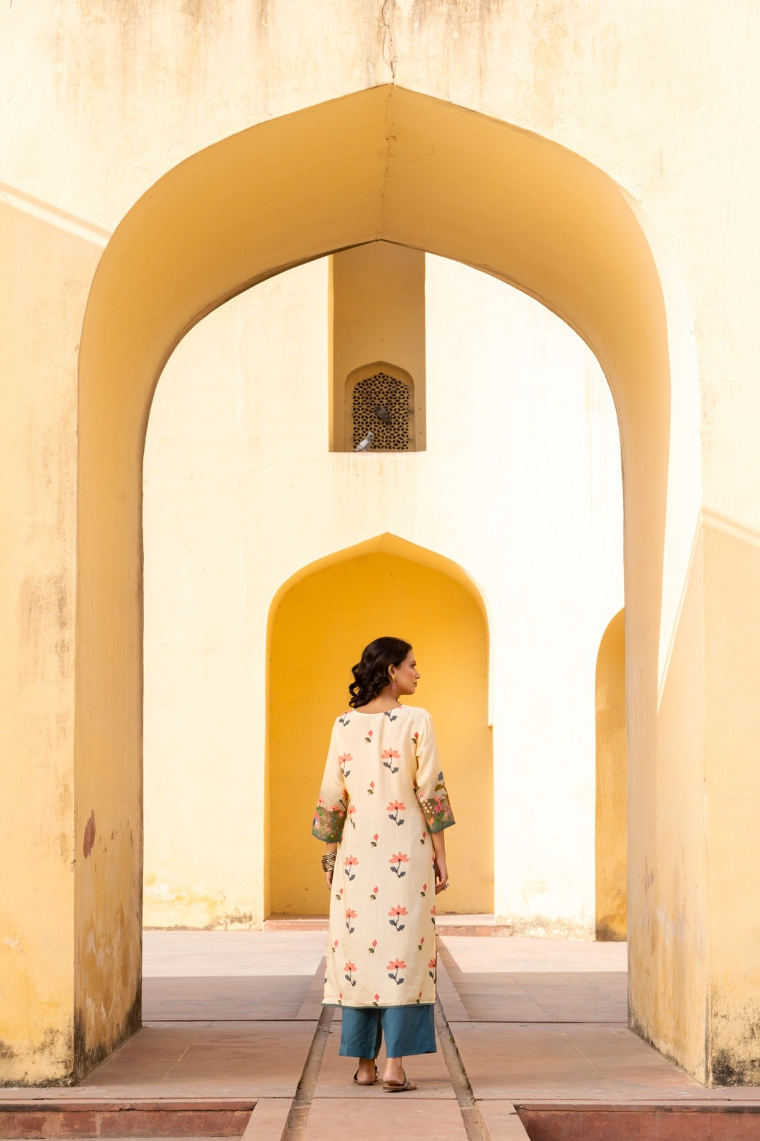 Pure mul silk beautiful digital printed suit kurta pant